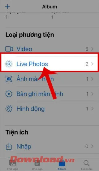 Instrucciones para cambiar los efectos de animación en iPhone