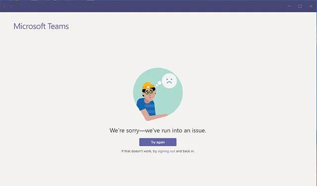 Instruções para corrigir o erro de não conseguir baixar arquivos no Microsoft Teams