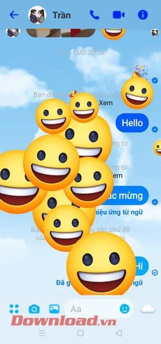 Como enviar mensagens com efeitos de palavras no Facebook Messenger
