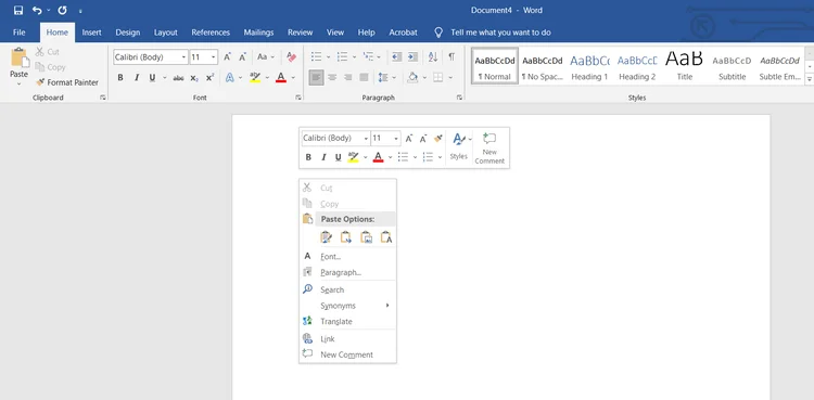 Cara memutar tabel di Microsoft Word
