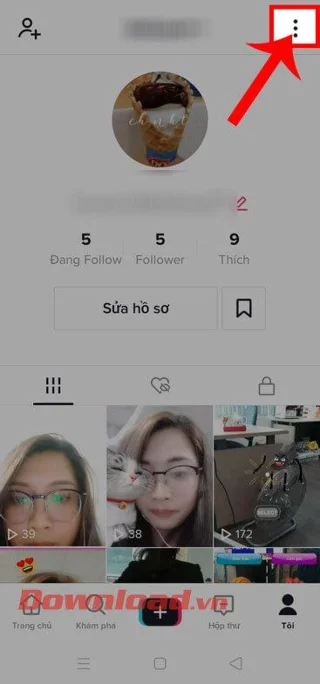 Instruções para bloquear e desbloquear contas no TikTok