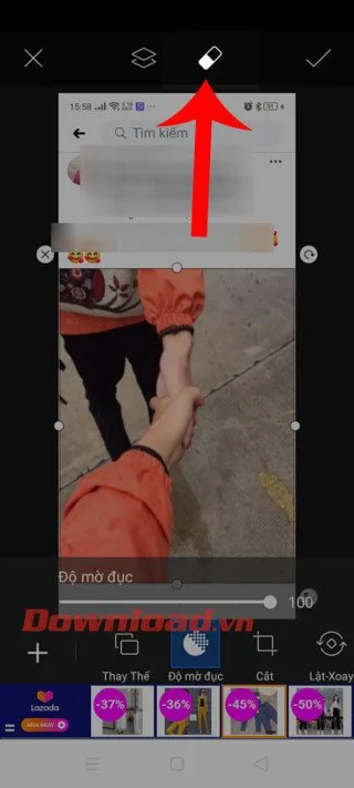 Cara membuat gambar 3D menjangkau keluar bingkai