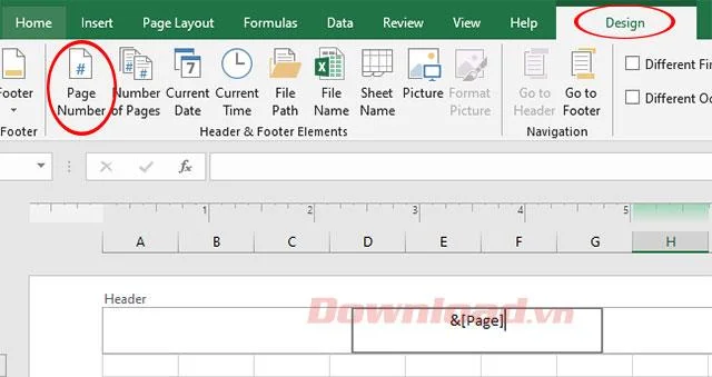 Como numerar páginas sem começar em 1 no Excel