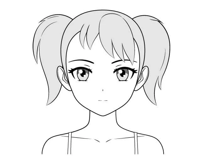 Desenhando Anime: Como desenhar personagens simples de anime