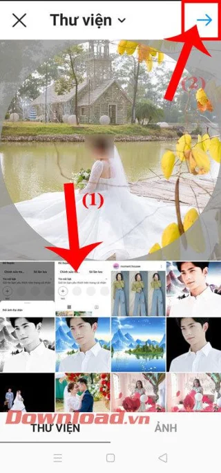 Instruções para alterar a foto do perfil do Instagram