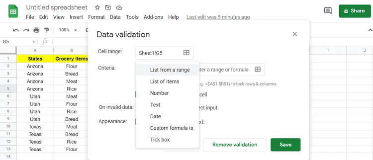 Cara menggunakan fungsi FILTER di Google Sheets