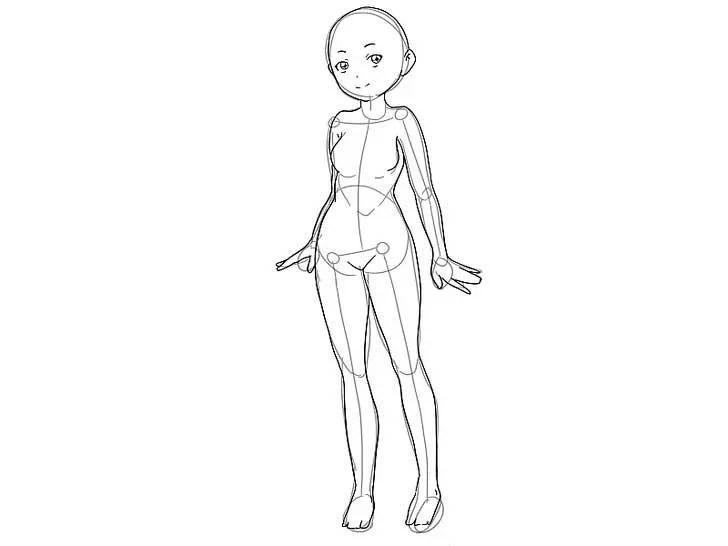 Desenhando Anime: Como desenhar personagens simples de anime