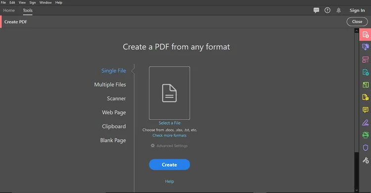 Cara menghapus header dan footer pada tabel di dokumen PDF