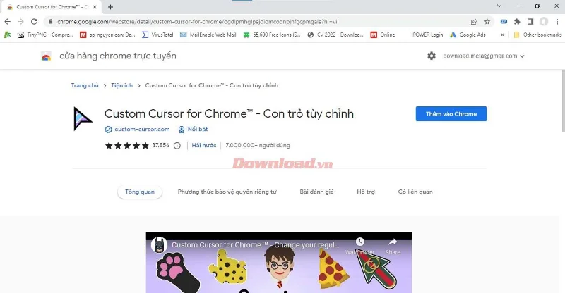 Cara mengubah kursor di Google Chrome