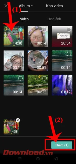 Instruções para criar legendas para vídeos usando CapCut