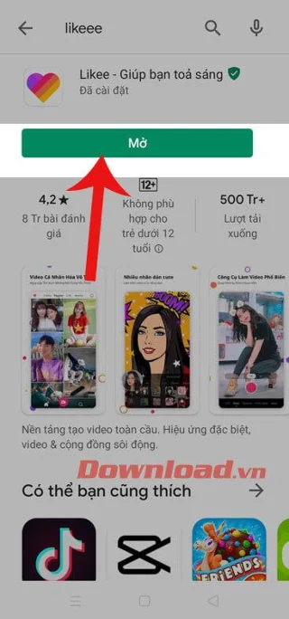Petunjuk untuk memasang dan merekam video dengan Likee
