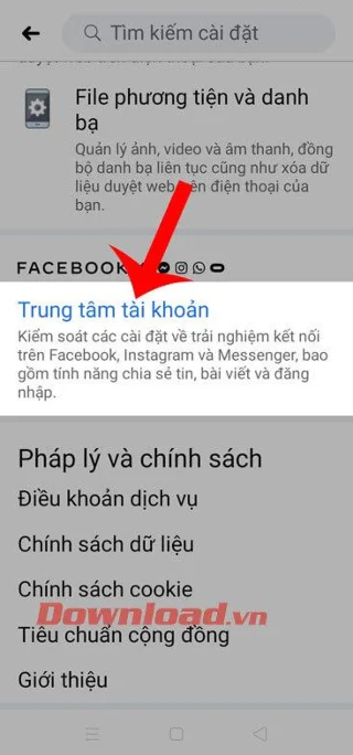 Instruções para encontrar vídeos salvos no Facebook