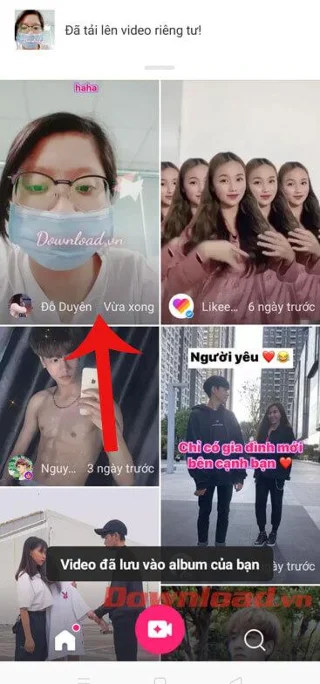 Petunjuk untuk memasang dan merekam video dengan Likee