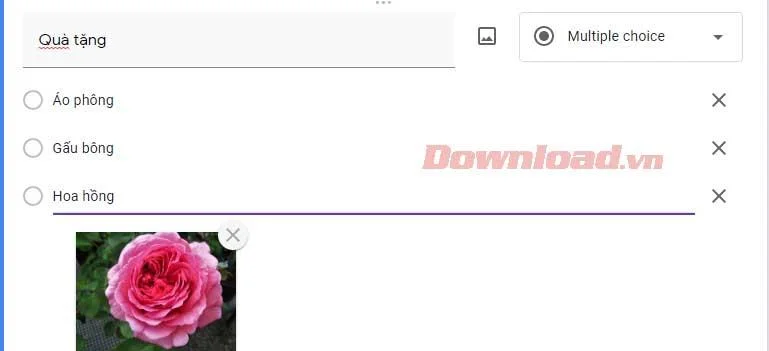 Como adicionar imagens a perguntas e respostas no Formulários Google