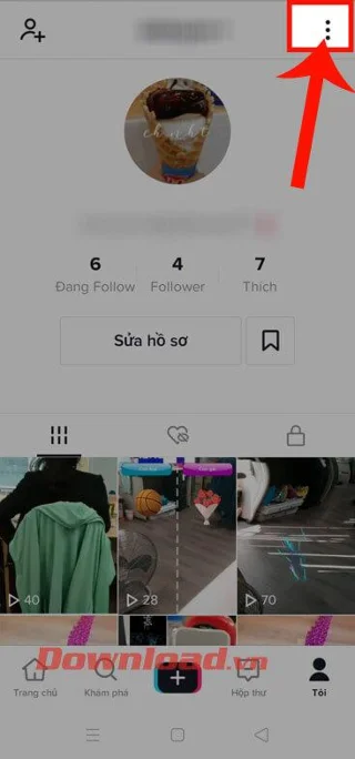 Instruções para sair remotamente da conta TikTok