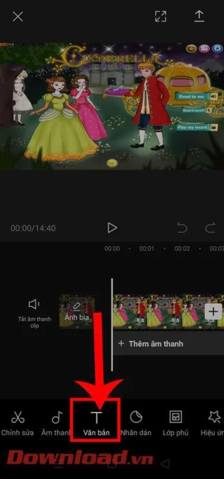 Instruções para criar legendas para vídeos usando CapCut