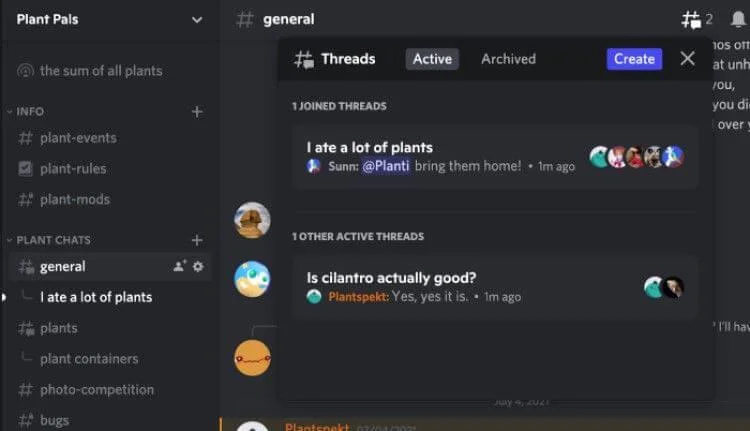 How to use threads on Discord