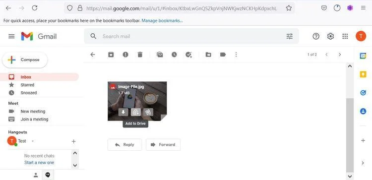 How to save attachments in Gmail to Google Drive