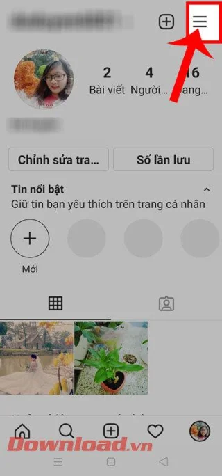 Cara mencari dan mendapatkan link Instagram