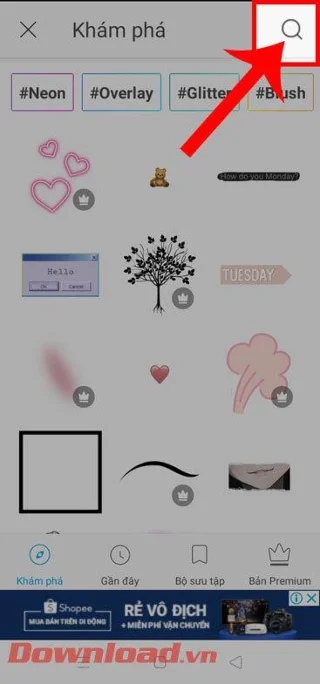 Petunjuk menambahkan sayap malaikat ke foto menggunakan PicsArt