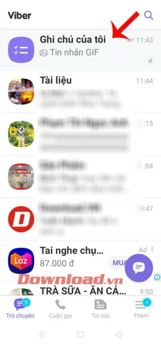 Instruções para criar seu próprio GIF no Viber