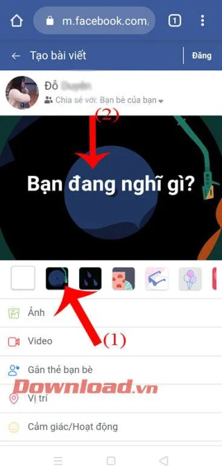 Cara menulis status panjang dengan background warna warni di facebook