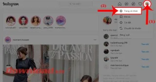 Petunjuk untuk mengubah gambar profil Instagram
