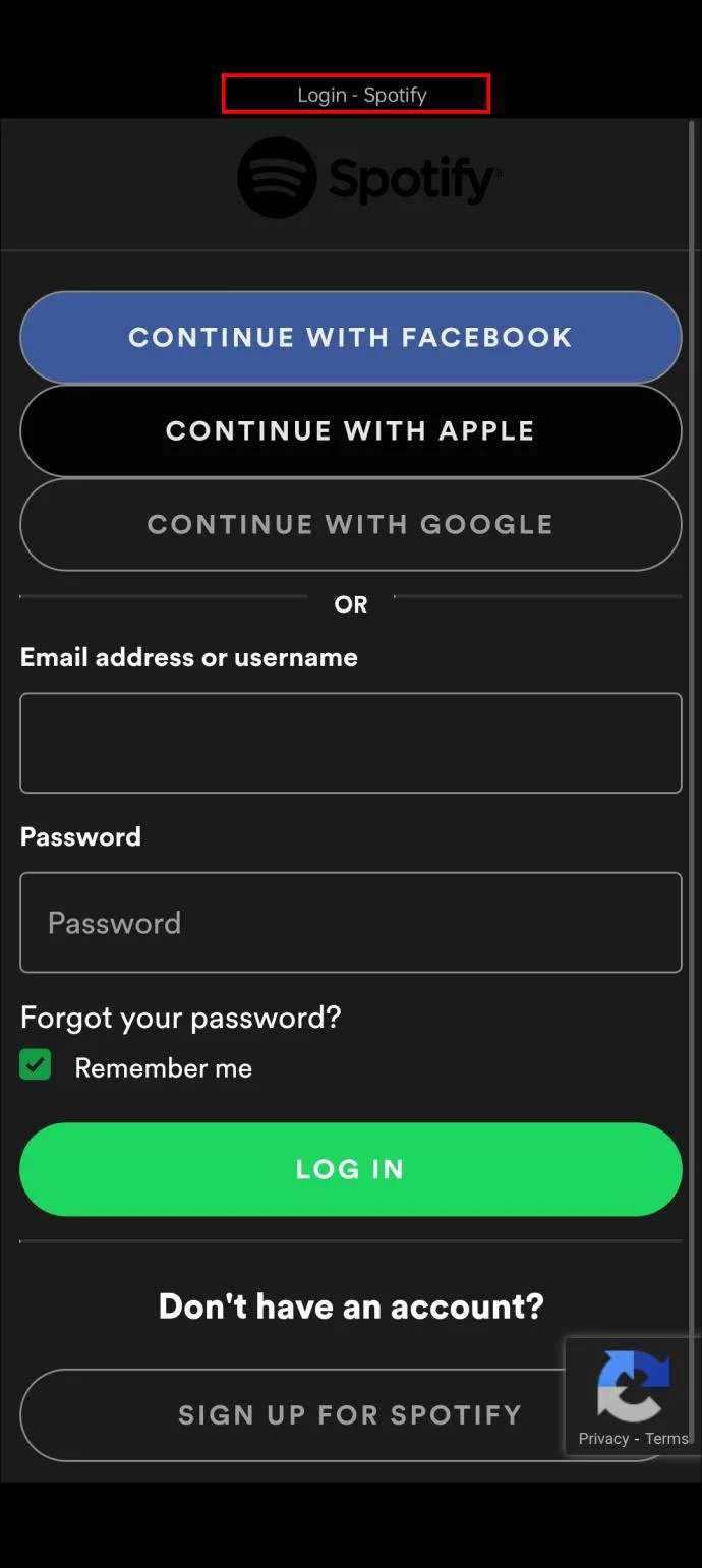 نحوه تغییر رمز عبور به حساب Spotify