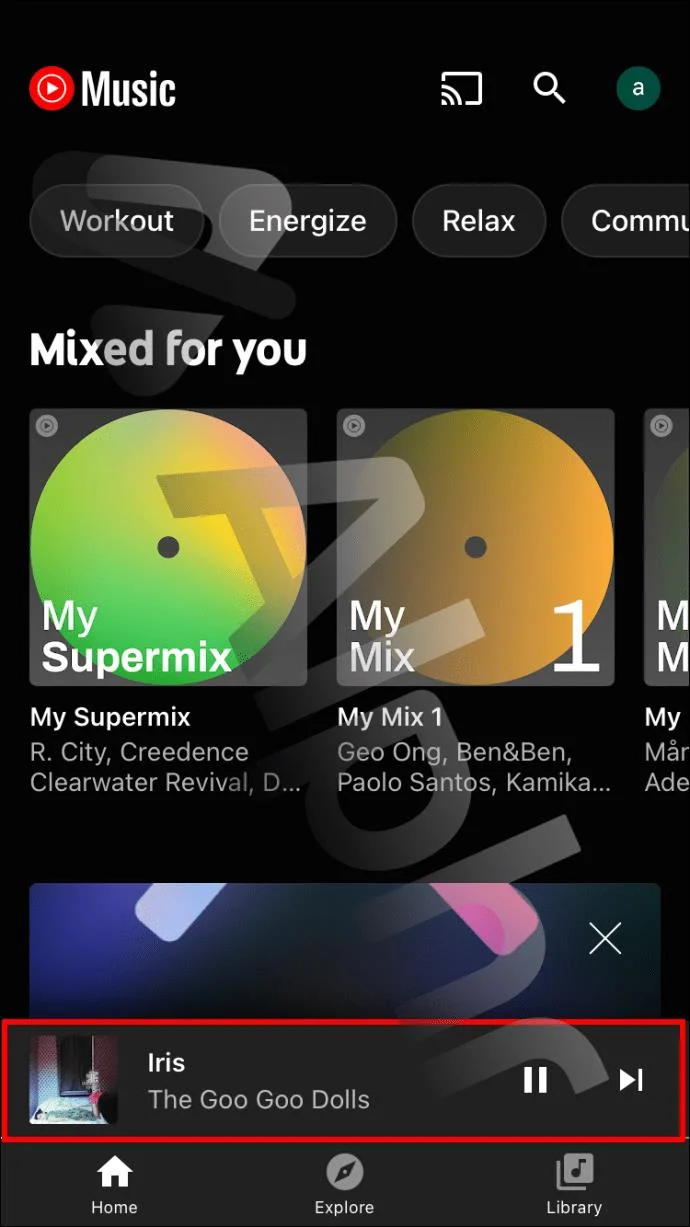 چگونه صف را در YouTube Music پاک کنیم
