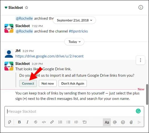نحوه اتصال Google Drive به Slack