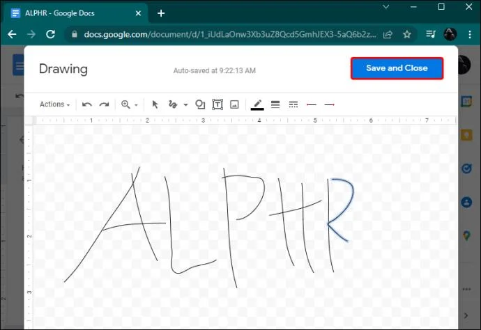 نحوه درج یک خط امضا در Google Docs