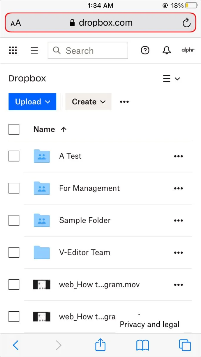 چگونه یک حساب Dropbox را حذف کنیم
