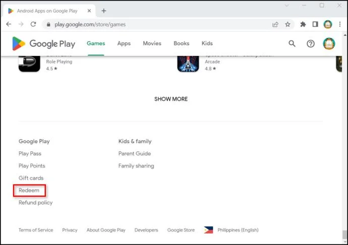 Google Play에서 코드를 사용하는 방법