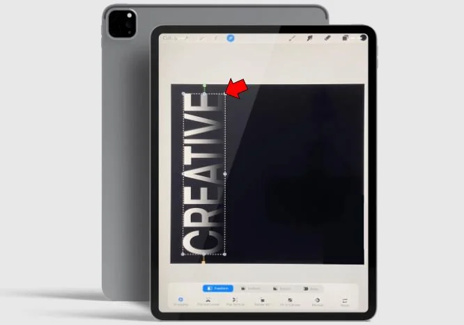 Cara Mencerminkan Objek Dalam Lukisan Dalam Procreate
