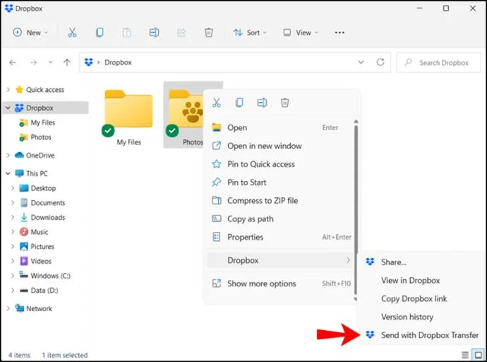 نحوه اشتراک گذاری فایل ها در Dropbox در رایانه شخصی یا تلفن هوشمند نحوه اشتراک گذاری فایل ها در Dropbox در رایانه شخصی یا تلفن هوشمند
