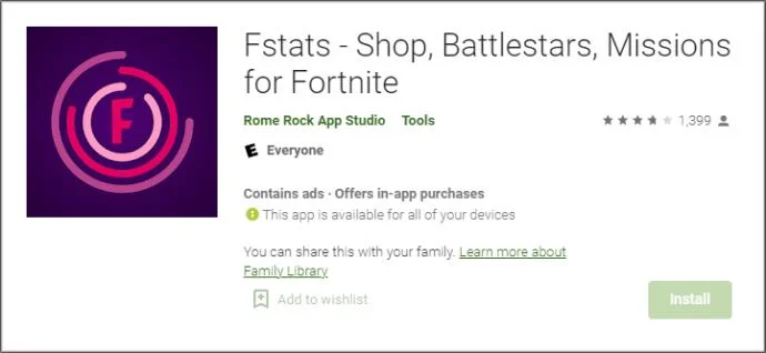 نحوه مشاهده آمار Fortnite