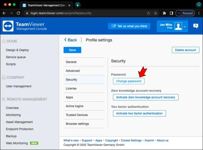 نحوه تغییر رمز عبور در TeamViewer نحوه تغییر رمز عبور در TeamViewer