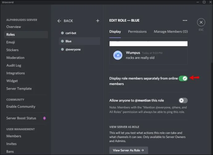 نحوه اضافه کردن نقش های واکنش در Discord