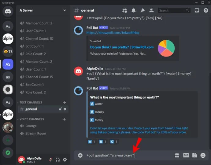 چگونه یک نظرسنجی در Discord ایجاد کنیم