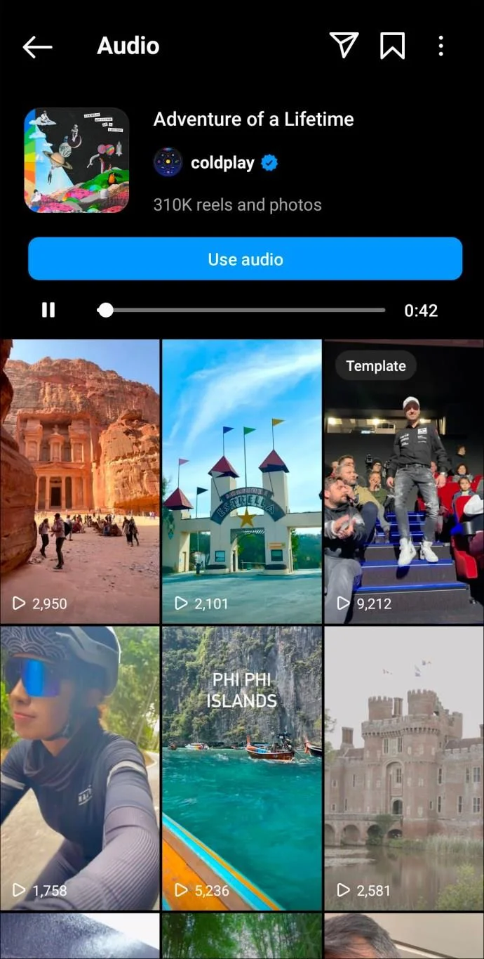 De beste Instagram Reels-nummers
