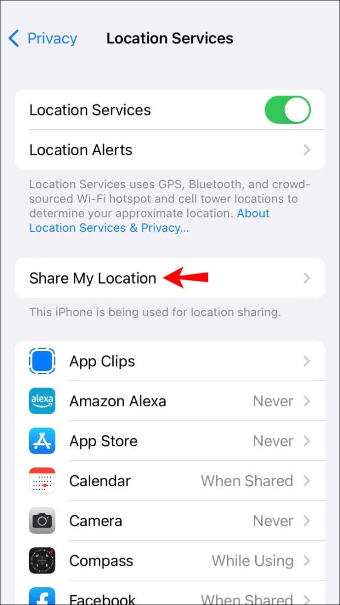 Cara Memeriksa Dengan Siapa Lokasi Anda Dibagikan Di IPhone