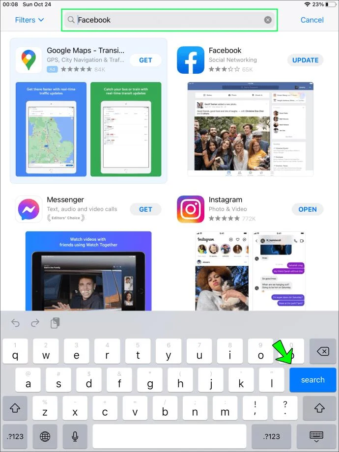 Facebook-verhalen werken niet - wat moet ik doen?