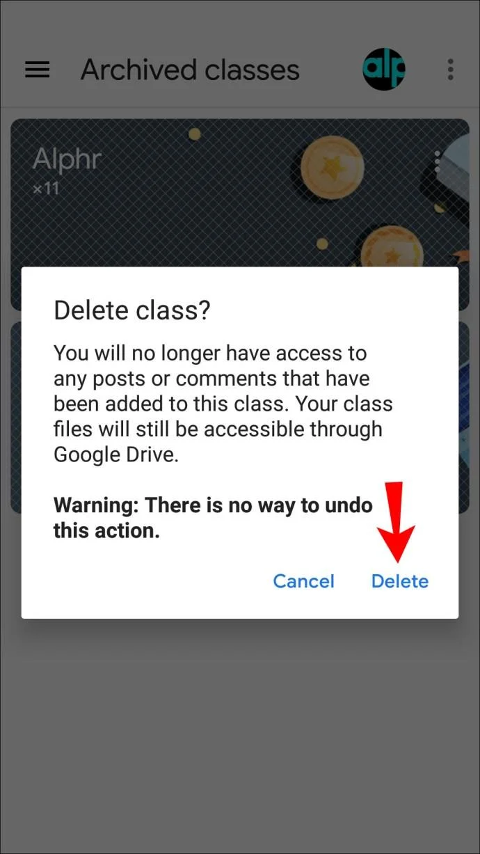 چگونه یک کلاس را در Google Classroom حذف کنیم