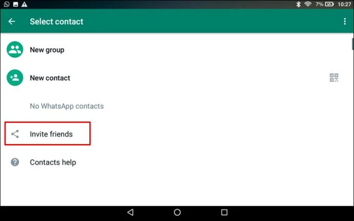 Come usare WhatsApp su un tablet Fire