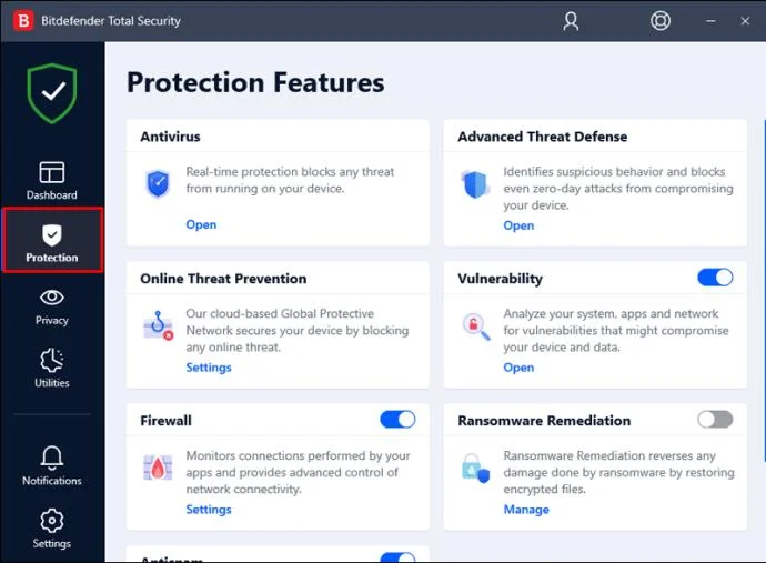 نحوه غیرفعال کردن Bitdefender به طور موقت یا دائم