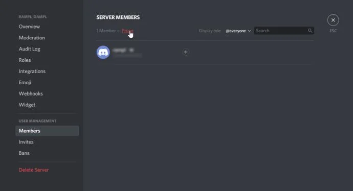 Discordはユーザーをキックまたはブートしたときにユーザーに通知しますか?