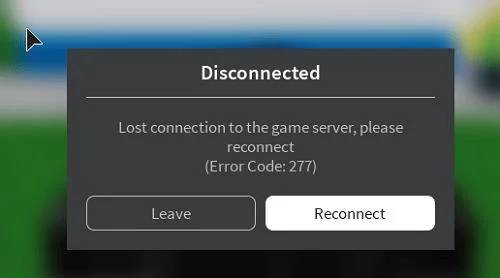 نحوه رفع خطای 277 در Roblox