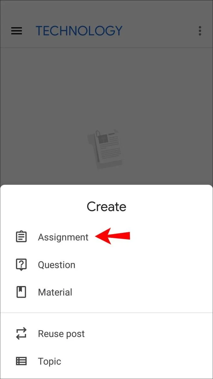 نحوه ایجاد یک تکلیف در Google Classroom