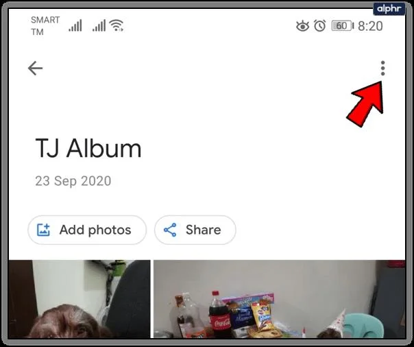 Cómo agregar texto en Google Photos
