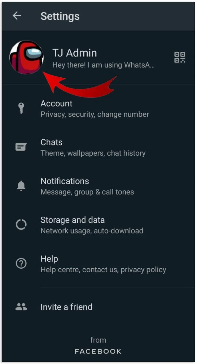 نحوه تغییر رنگ نام در واتس اپ